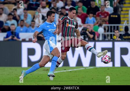 Rodri aus Manchester City beim Finale der FIFA Club-Weltmeisterschaft 2023 im King Abdullah Sports City Stadium in Dschiddah, Saudi-Arabien. Bilddatum: Freitag, 22. Dezember 2023. Stockfoto