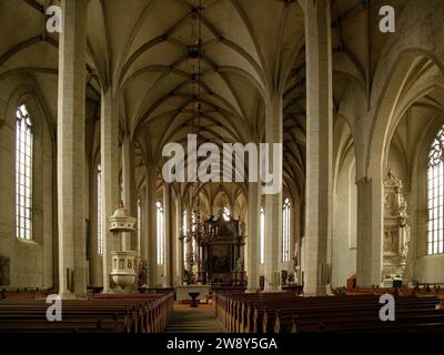 Der Petersdom in Bautzen ist die älteste und eine der größten Simultankirchen Deutschlands. Es ist eine der wichtigsten Kirchen Stockfoto