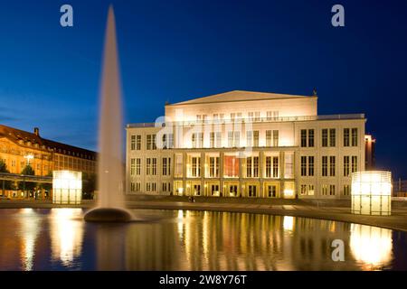 Oper Leipzig Stockfoto