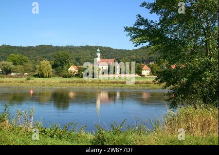 Schifferkirche Maria am Wasser Stockfoto