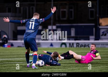 Kirkcaldy, Schottland. 22. Dezember 2023. Raith Rovers vs Ayr United - Cinch Championship Credit: Raymond Davies / Alamy Live News Stockfoto