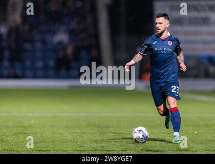 Kirkcaldy, Schottland. 22. Dezember 2023. Dylan Easton (23 - Raith Rovers) Raith Rovers Vs Ayr United - Cinch Championship Credit: Raymond Davies / Alamy Live News Stockfoto