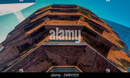 Das Schiff (TKA) ist ein Gebäude und eine Besucherattraktion, die im Rahmen des Hudson Yards Redevelopment Project in Manhattan, New York City, gebaut wurde Stockfoto