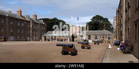 Die Baracken von Berwick-upon-Tweed, auch bekannt als Ravensdowne Barracks, sind die größten und besten Baracken Englands im frühen 18. Jahrhundert Stockfoto