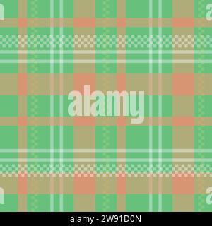 Nahtloses Karomuster im Retro-Hintergrund mit Schottenmuster in schottland Stock Vektor