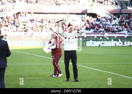 Turin, Italien. Dezember 2023. Lorenzo Sonego während der italienischen Serie A, Fußballspiel zwischen Turin FC und Udinese Calcio am 23. Dezember 2023 im Studio Olimpic Grande Torino, Turin, Italien. Foto Nderim Kaceli Credit: Unabhängige Fotoagentur/Alamy Live News Stockfoto