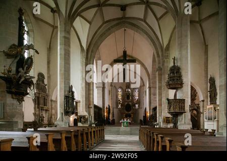 Merseburger Dom St. Johannes der Täufer und St. Laurence Stockfoto