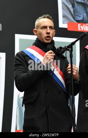 Le CDK-F et plusieurs personnalités de Gauche ont demandé la vérité sur le Triple Assassinat de la rue d'Enghein non reconnu comme attentat terroriste Stockfoto