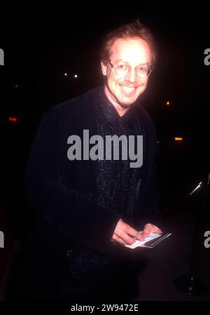 Beverly Hills, Kalifornien, USA 25. September 1996 der Musiker und Komponist Danny Elfman nimmt an der Premiere von Extreme Measures im Academy Theatre ON Teil. 25. September 1996 in Beverly Hills, Kalifornien, USA. Foto: Barry King/Alamy Stock Photo Stockfoto