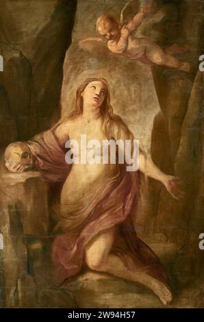 La Maddalena penitente - olio su tela - Guido Reni - 1640 - Milano, Pinacoteca Ambrosiana Stockfoto