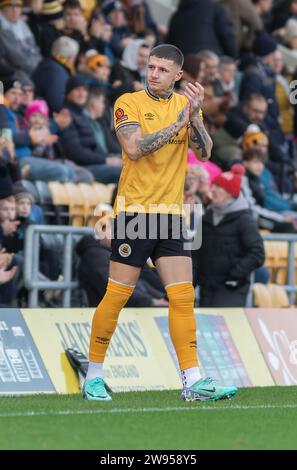 Boston United Vs Alfreton Town Vanarama National League North 23.12.2023 Jakemans Community Stadium, Boston, Lincolnshire, England Stockfoto