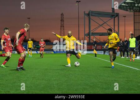 Boston United Vs Alfreton Town Vanarama National League North 23.12.2023 Jakemans Community Stadium, Boston, Lincolnshire, England Stockfoto