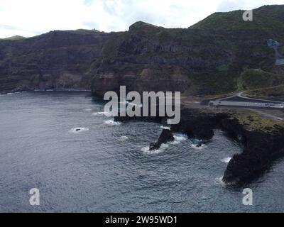 Ponta da Ferraria in Sao Miguel (Azoren) Stockfoto