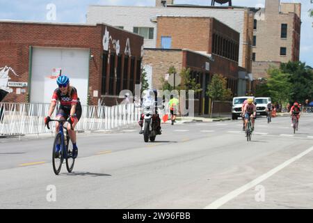 William Blair Grand Prix 2023 während des Intelligentsia Cup 2023. Frauen-Radrennen in Chicago, Illinois, USA. Stockfoto