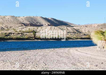 Colorado River, Bullhead City, Az und Laughlin, NV Stockfoto