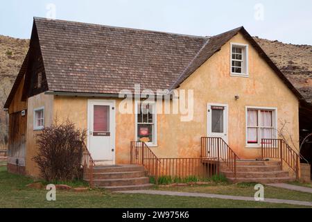 Gifford Bauernhaus, Capitol Reef National Park, Utah Stockfoto