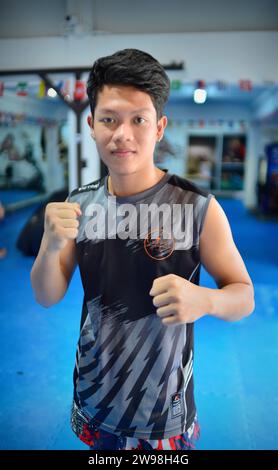 CK Boxing Gym Bangkok Thailand Stockfoto