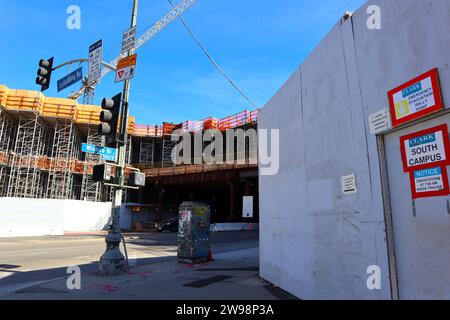 Los Angeles, Kalifornien – 10. Dezember 2023: Erweiterung des LACMA Los Angeles County Museum of Art im Bau Stockfoto