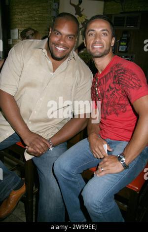 New York, USA. 30. Juni 2007. Sean Riggold & Kamar de Los Reyes das Gabriel Projekt Benefizveranstaltung: Prohibition 30. Juni 2007 © Steven Bergman Credit: AFF/Alamy Live News Stockfoto