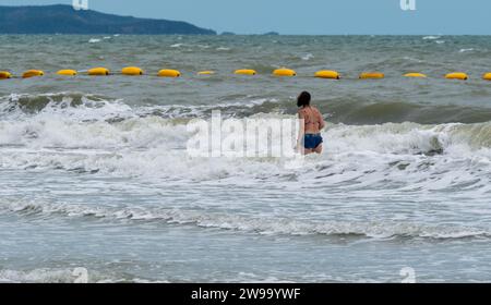 Strände und Aktivitäten auf dem Meer in Thailand, Stockfoto