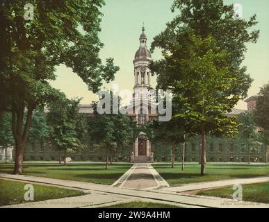 Nassau Hall, Princeton University, Princeton, New Jersey 1903. Stockfoto