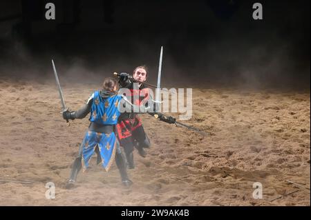 Medieval Times Dinner and Tournament, Toronto, Kanada Stockfoto