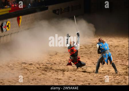 Medieval Times Dinner and Tournament, Toronto, Kanada Stockfoto