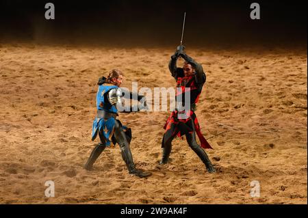 Medieval Times Dinner and Tournament, Toronto, Kanada Stockfoto