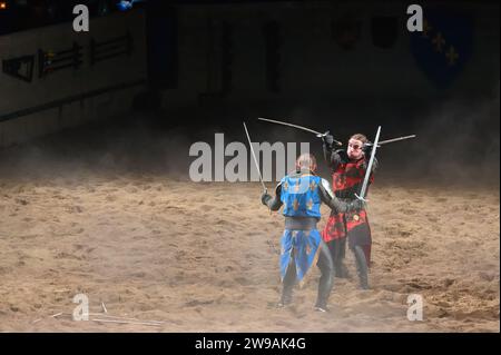 Medieval Times Dinner and Tournament, Toronto, Kanada Stockfoto