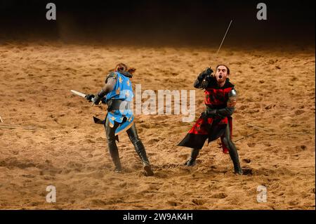 Medieval Times Dinner and Tournament, Toronto, Kanada Stockfoto