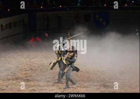 Medieval Times Dinner and Tournament, Toronto, Kanada Stockfoto