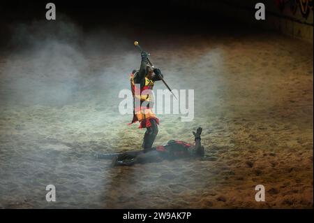 Medieval Times Dinner and Tournament, Toronto, Kanada Stockfoto