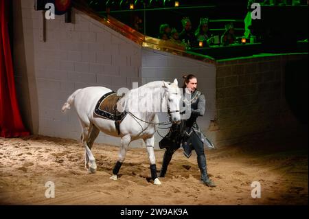 Medieval Times Dinner and Tournament, Toronto, Kanada Stockfoto
