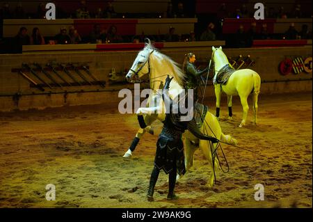 Medieval Times Dinner and Tournament, Toronto, Kanada Stockfoto