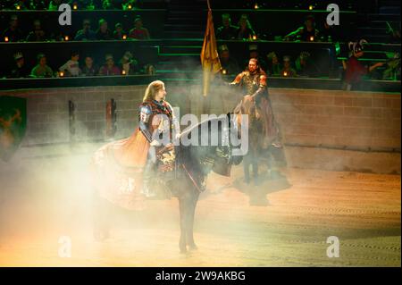 Medieval Times Dinner and Tournament, Toronto, Kanada Stockfoto
