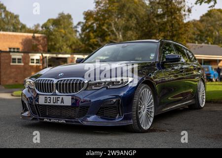 2021 BMW ALPINA B3, ausgestellt auf dem Bicester Heritage Scramble am 8. Oktober 2023. Stockfoto