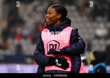 Paris, Frankreich. Dezember 2023. © Julien Mattia/Le Pictorium/MAXPPP - Paris 17/12/2023 Grace Geyoro lors de la 11eme Journee de Ligue 1 Arkema entre le PFC et le PSG au Stade Charlety, le 17. Dezember 2023 Credit: MAXPPP/Alamy Live News Stockfoto