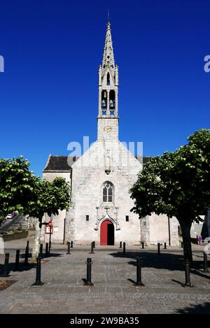 Eglise Saint Thomas Becket, Benodet, Finistere, Bretagne, Frankreich, Europa Stockfoto