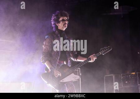 Mailand, Italien. November 2023. Frankie Poullain of the Darkness tritt am 14. November 2023 im Alcatraz Mailand auf. (Foto: Roberto Finizio/NurPhoto) Credit: NurPhoto SRL/Alamy Live News Stockfoto