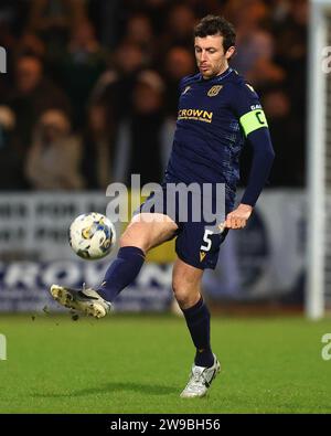 Dens Park, Dundee, Großbritannien. Dezember 2023. Scottish Premiership Football, Dundee gegen Celtic; Joe Shaughnessy of Dundee Credit: Action Plus Sports/Alamy Live News Stockfoto