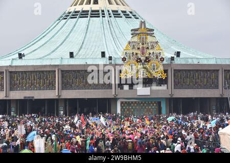 Pilgerfahrt zur Villa Guadalupe, Dezember 2023 Stockfoto