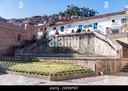 Plazoleta de San Blas in Cusco, Peru Stockfoto