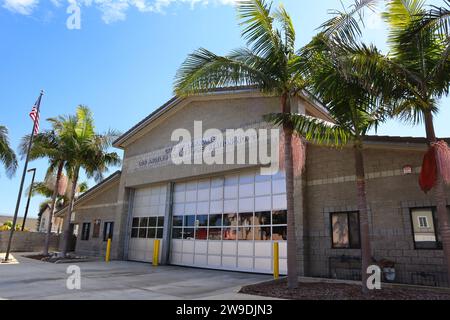 Lawndale, Kalifornien: CITY OF LAWNDALE, Los Angeles County Fire Department Station 21, 4312 147th Street, Lawndale Stockfoto