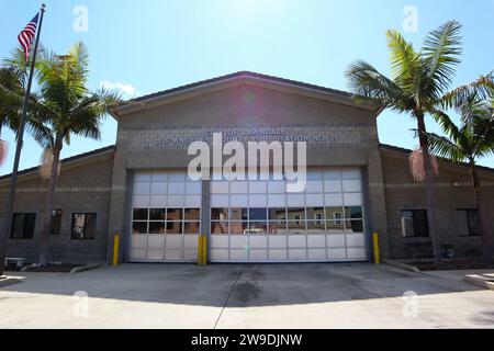 Lawndale, Kalifornien: CITY OF LAWNDALE, Los Angeles County Fire Department Station 21, 4312 147th Street, Lawndale Stockfoto