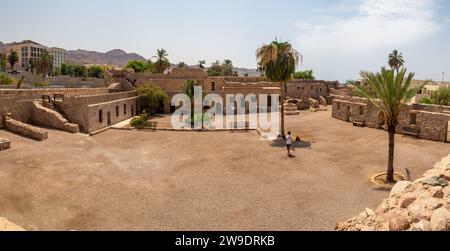 Festung Aqaba, auch bekannt als Mamluk Castle, Jordanien, Naher Osten Stockfoto