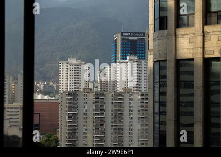 Central Park Tower, Caracas Stadtzentrum, Venezuela Stockfoto