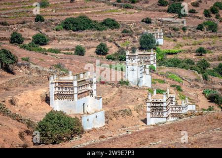 Das Tal der Tauben in Tinos, Kykladen, Griechenland. Stockfoto