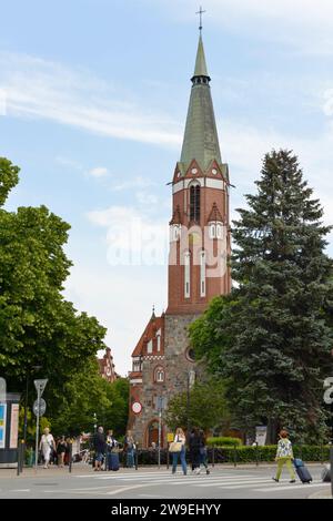 Kirche St. Georg von Ludwig von Tiedemann in Sopot, Pommern, Polen, Europa, EU Stockfoto