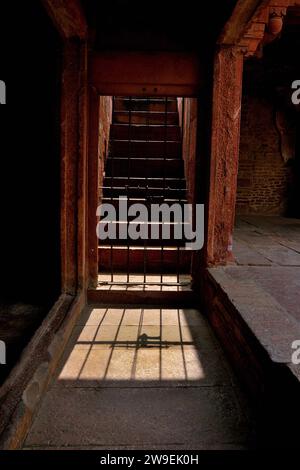 Anup Talao & Umgebung, ein UNESCO-Weltkulturerbe in Fatehpur Sikri, Uttar Pradesh, Indien Stockfoto