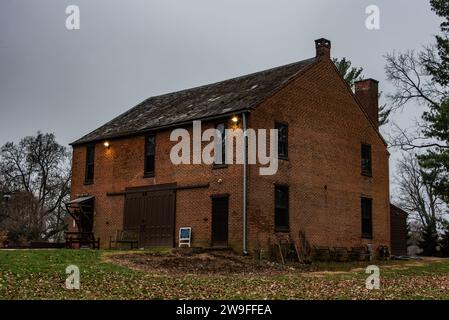 Carry House, Präsident James Buchanans Wheatland, Lancaster PA USA Stockfoto